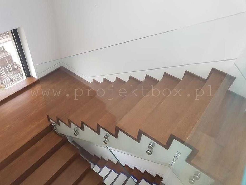 Balustrada szklana wewnętrzna, zewnętrzna, balustrada  francuska