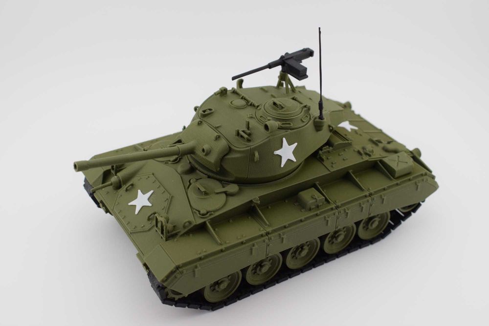 Model czołgu Light tank M24 Chaffee