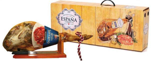 Хамон Серрано Резерва Hamon (Jamon) Serrano Reserva 14 + mes