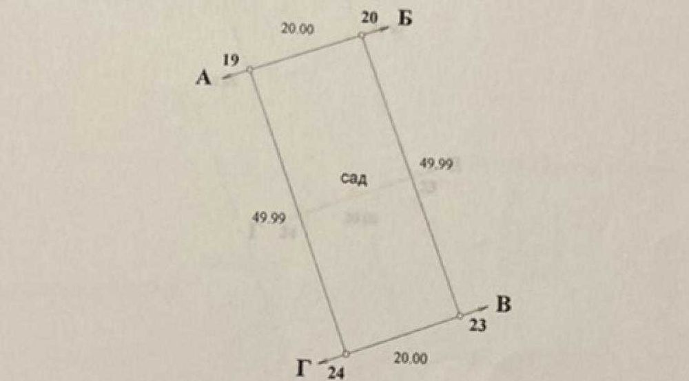 Продам рівний участок правильної форми