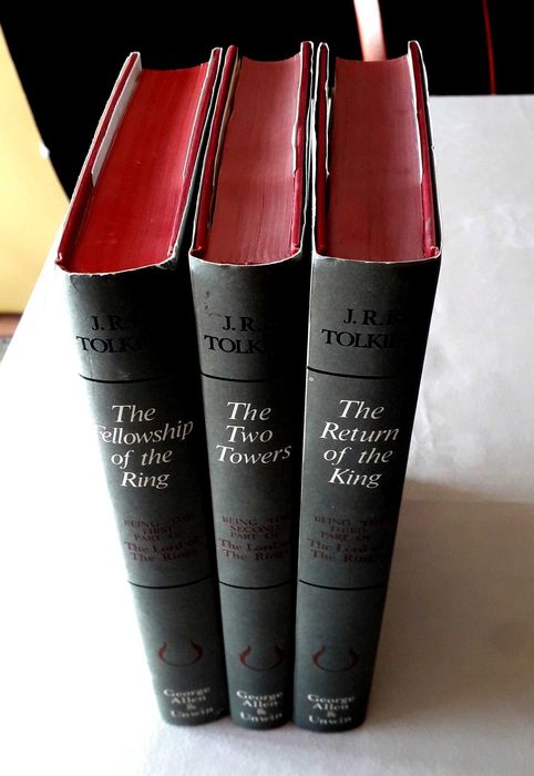 J.R.R. Tolkien - The Lord of the Rings Trilogy – 2nd Edition Set (1968) – George Allen & Unwin