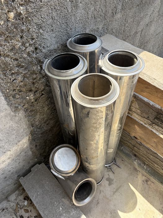 Tubagens para salamandra 125 mm com revestimento
