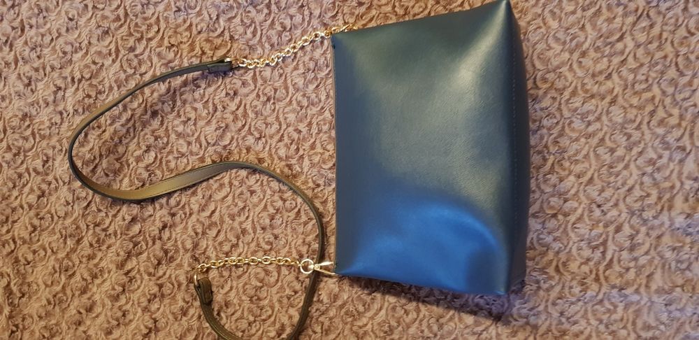 Nowa torebka kopertowa na ramię na długim pasku łańcuszku New Look