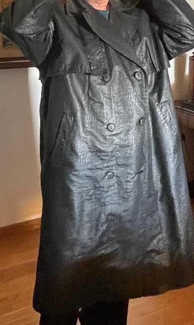 Gabardine Preta de alta costura