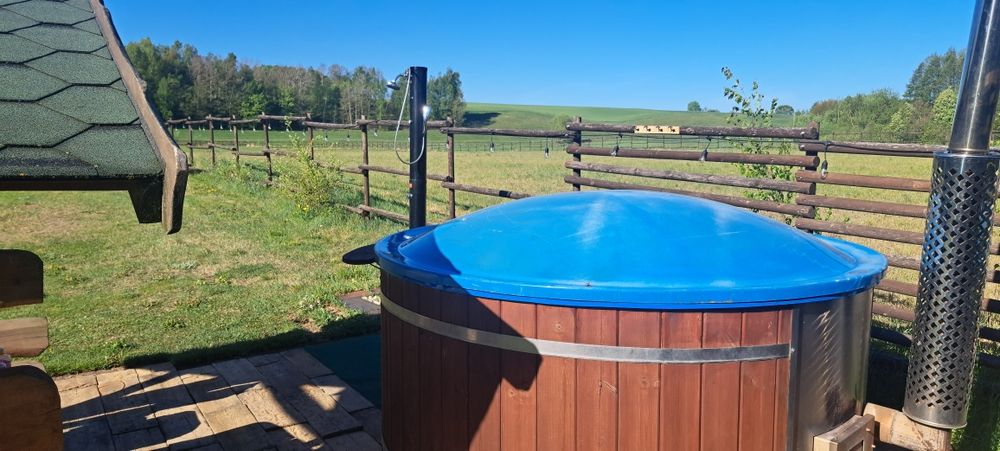 Domek letniskowy nad rzeką Wel