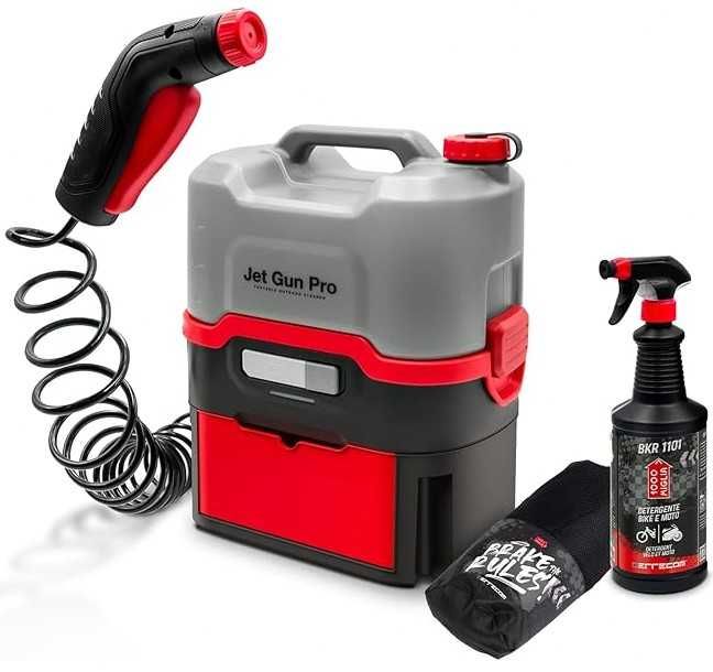 NOWY zestaw do rowerów JET GUN PRO+ Przenośna Myjka Ciśnieniowa