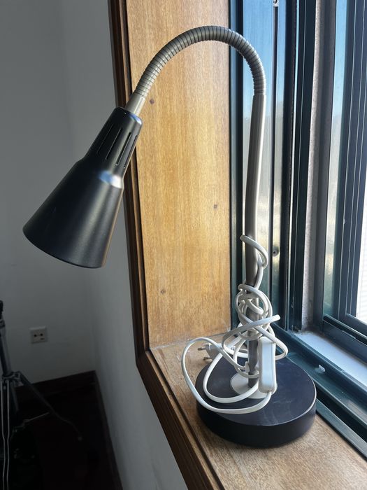 Candeeiro ikea preto