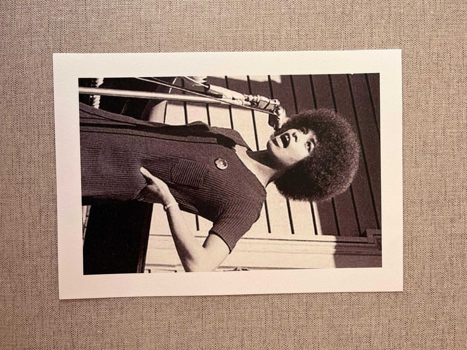 Poster de Angela Davis - Ícone dos Direitos Civis- Exclusivo!