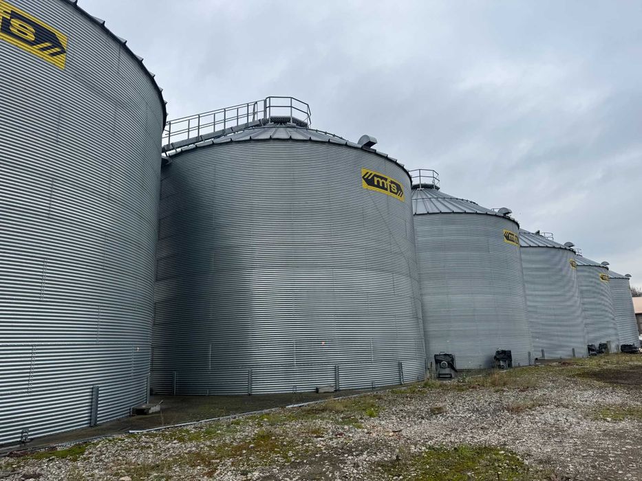 Zbiornik na zboże typu BIN 1000 renomowanego producenta MFS