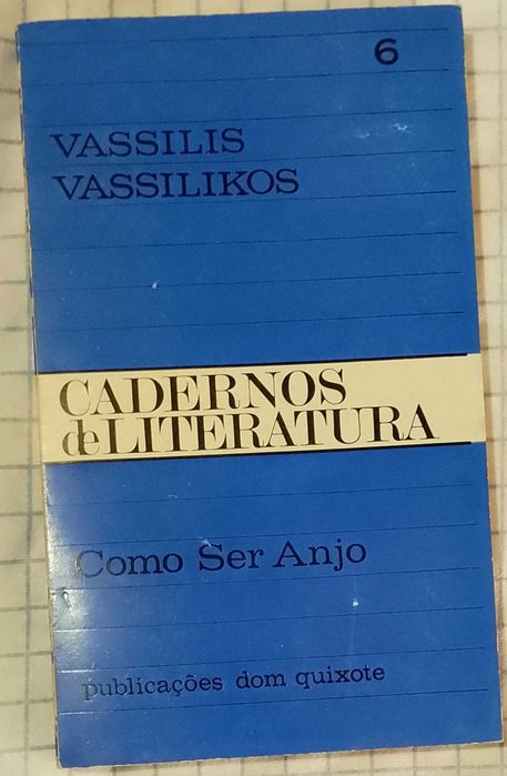 Como ser anjo, Vassilis Vassilikos