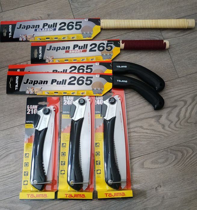 Складная пила Tajima GSAW 210 мм и 240 мм (Япония оригинал) 325 грн