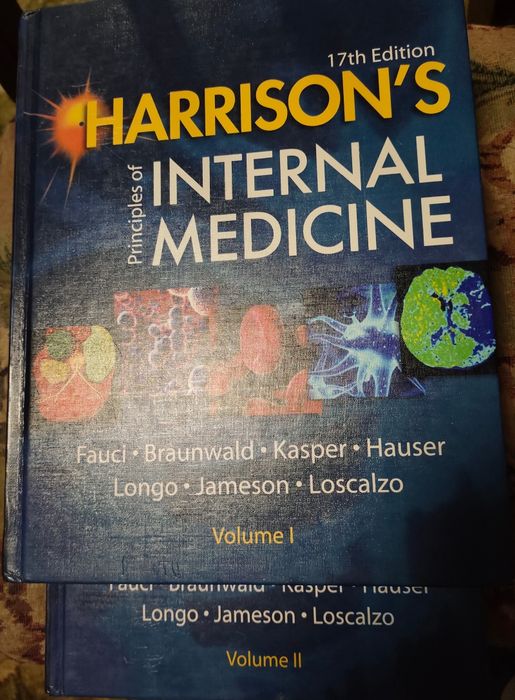 Harrison's internal medicine. Внутрішні хвороби за Геррісоном. 2 томи.