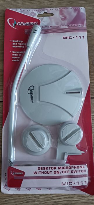 Mikrofon Gembird MIC 111 do komputera