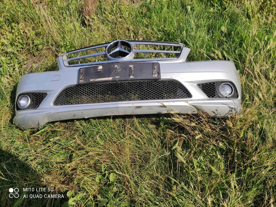 mercedes c klasa w204 amg zderzak przedni