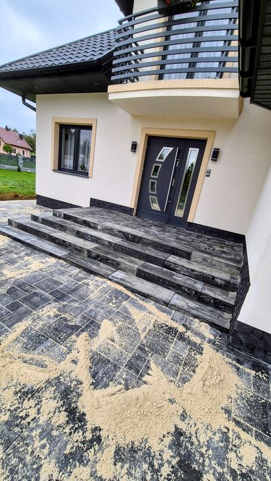 Usługi brukarskie, kostka brukowa, tarasy, schody, utwardzanie terenu