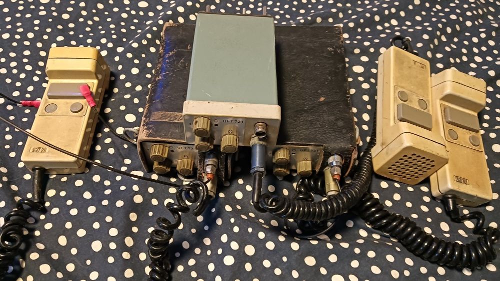 Radiotelefony UFT 721 DDR PRL