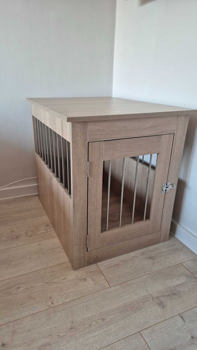 Sprzedam klatkę kennelową dla psa dąb sonoma