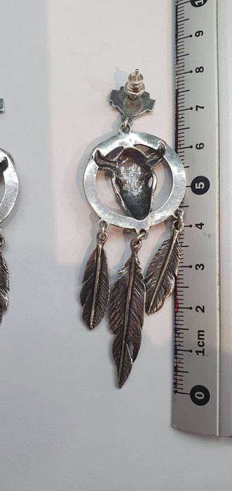 Kolczyki srebrne 21,72 g. Harley-Devitson - komismadej.pl Gorlice