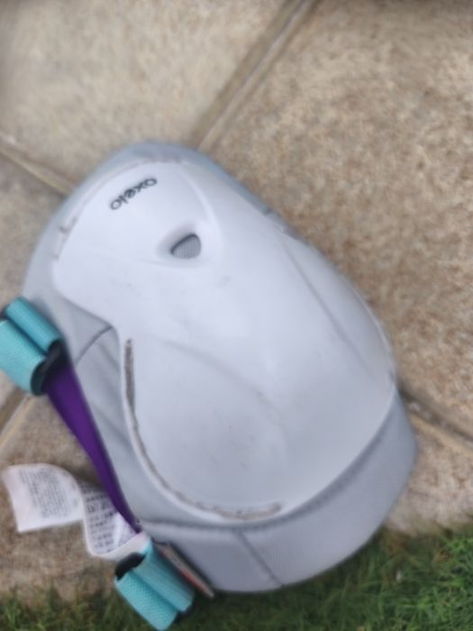 Kit Patins criança com acessórios de proteção