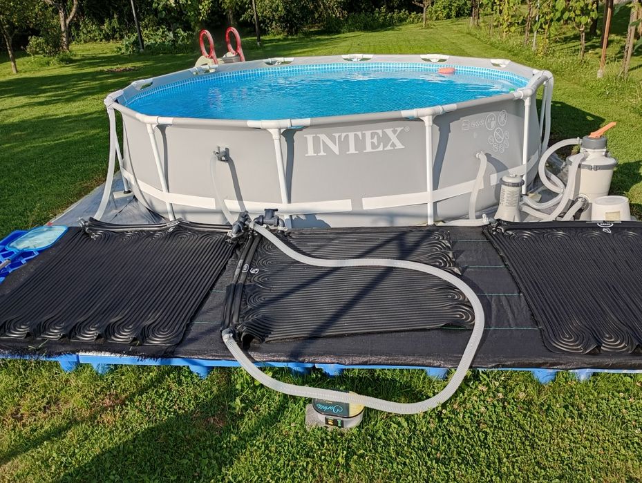 Basen stelażowy Intex 366x76 Zestaw