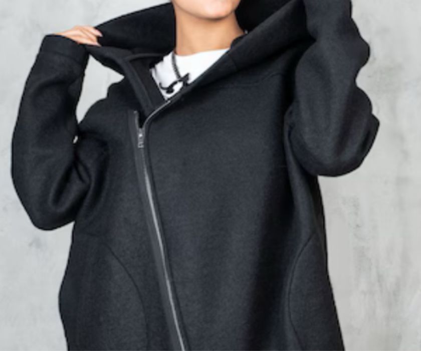 Stradivarius_oversize płaszcz damski_jesienno-zimowy_L