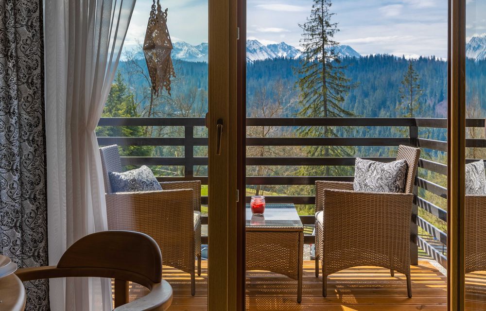 Domki-Apartamenty 4 min na Termy, widoki na Tatry, sauna i balia wodna