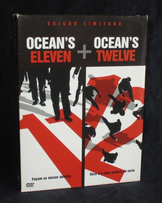 DVD Filme Ocean's Eleven Ocean's Twelve Edição Limitada