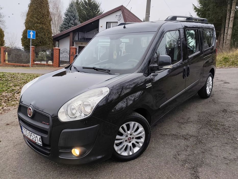 Fiat Doblo 2.0 JTD 136 kM 2013 rok # LONG # Maxi # BOGATE WYPOSAŻENIE # z Niemiec