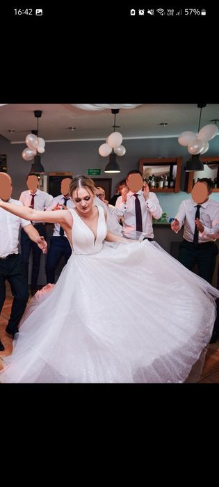 Suknia ślubna w stylu Glamour