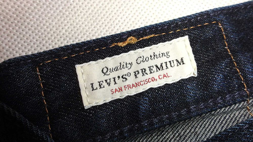 LEVIS 501 PREMIUM - W34 - L34 - Kultowe Oryginalne Spodnie Jeans