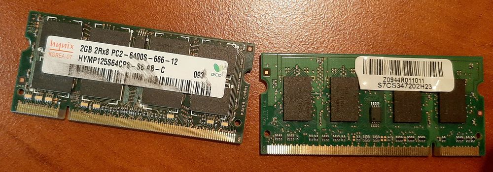 Оперативна память для ноутбука DDR2