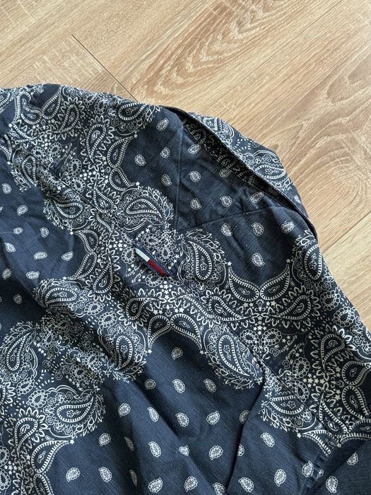 Рубашка Tommy Hilfiger Jeans (лляна, сорочка, bandana style)