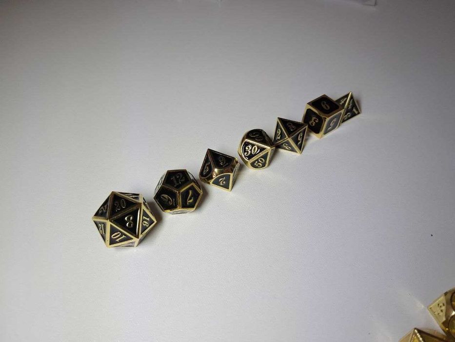Набір металевих кубів/Набор кубов/Кубики/ДнД/D&D/DnD/Dungeons and Dragons/Dice Set