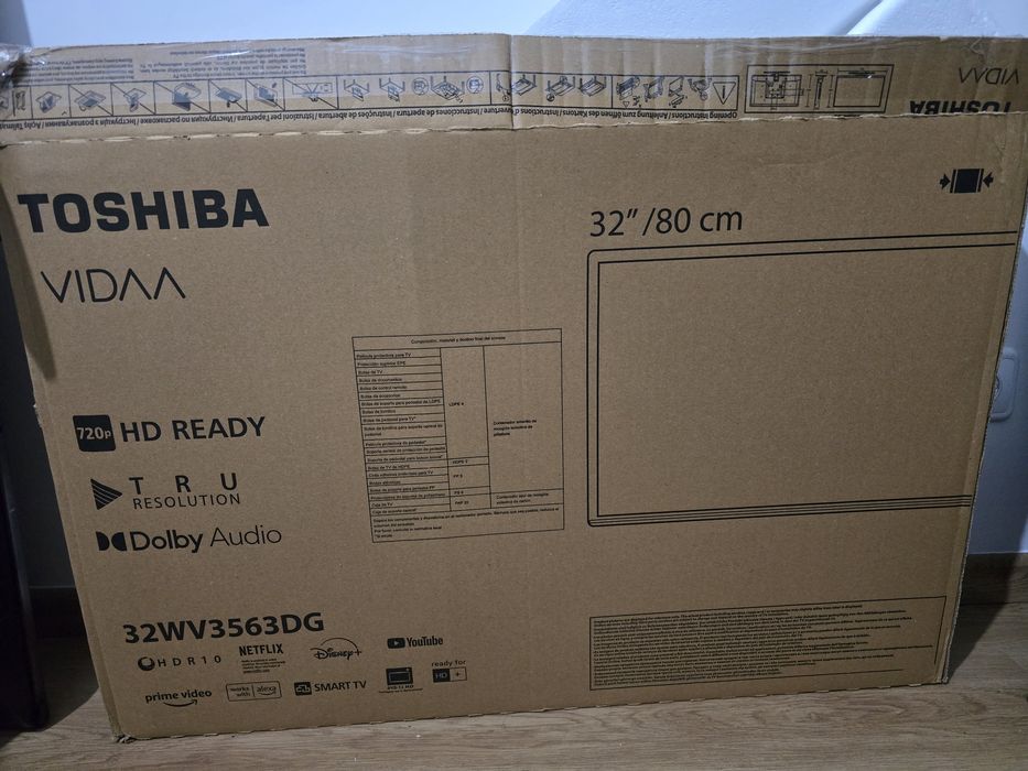 TV 32" Toshiba Smart Android TV