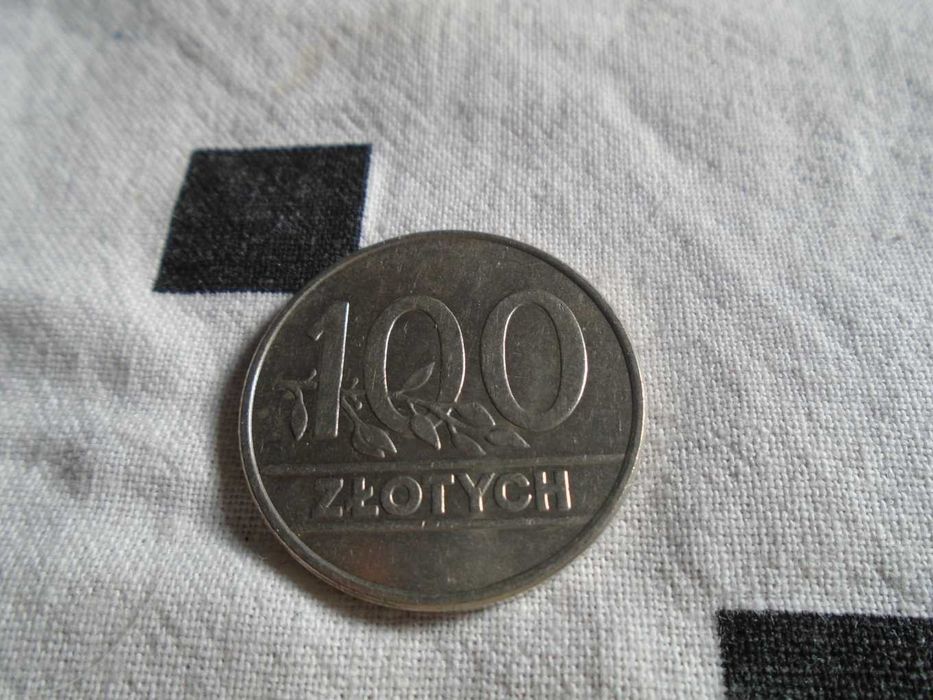 moneta 100 zł 1990 rok