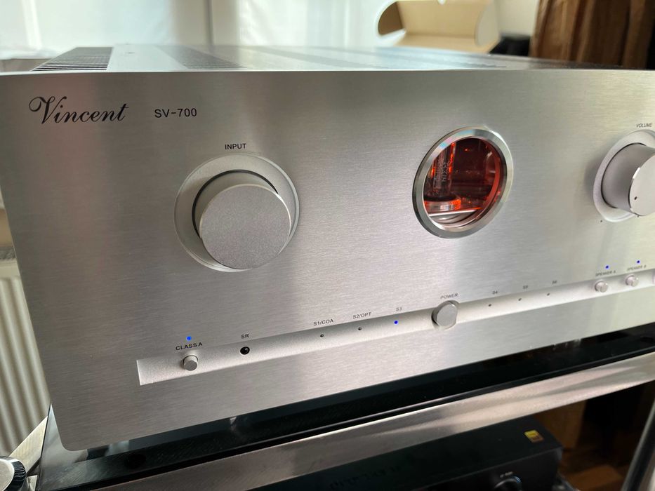 Wzmacniacz Audio VINCENT SV-700 - klasa A do 50W, preamp na lampach
