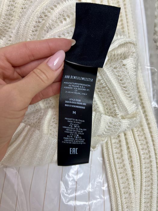 Свитер Ann Demeulemeester !