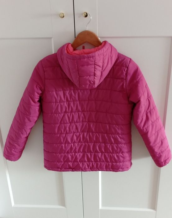kurtka wiosenna-jesienna różowa 146-152