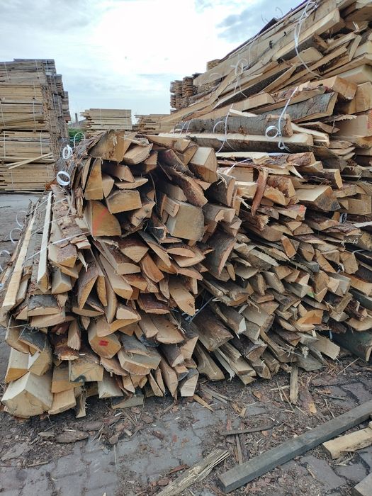 Drewno opałowe Okorki Duże Paczki ! Zrzyny z tartaku ! Transport !