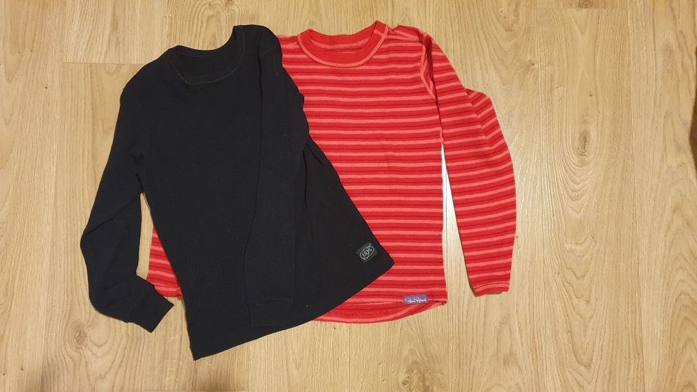 Zestaw 2 koszulek Pierre Robert 100 % merino wool + Irys 134