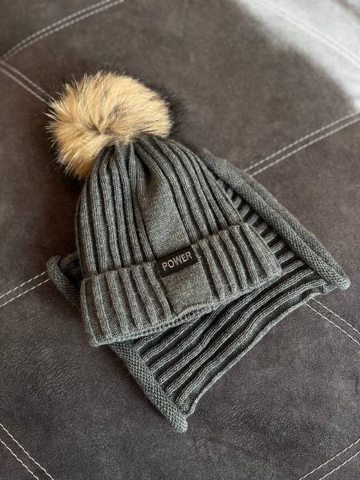 Зимова шапка для хлопчика