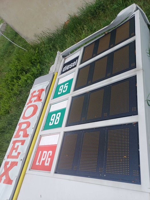 Pylon cenowy stacja paliw