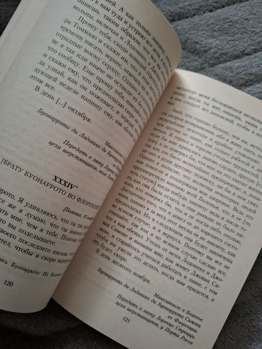 Микеланджело, письма и поэзия