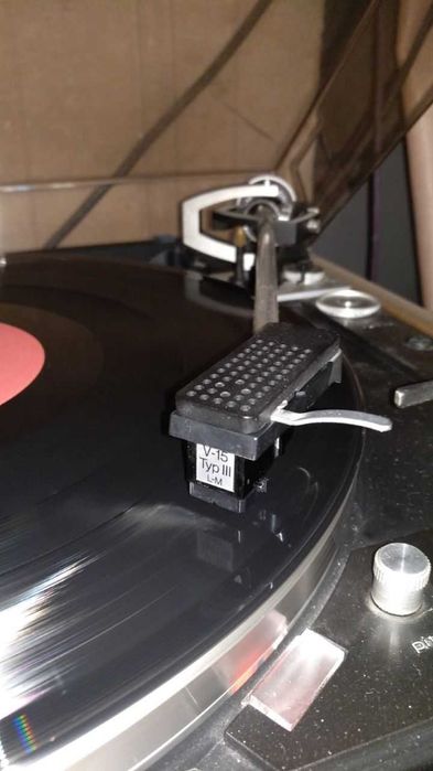Dual SC-704 с Shure v15 MKIII легендарный топовый проигрыватель виниловых дисков с лучшим в мире MM картриджем