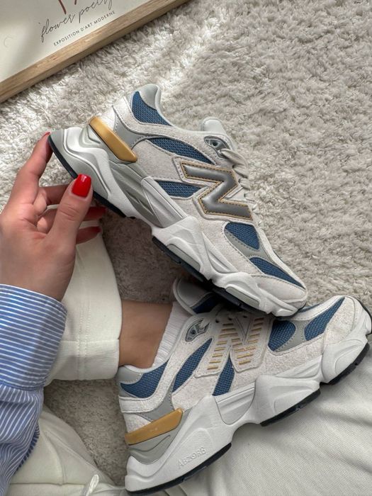 37-38 розмір New balance 9060 Beige Blue кросівки жіночі