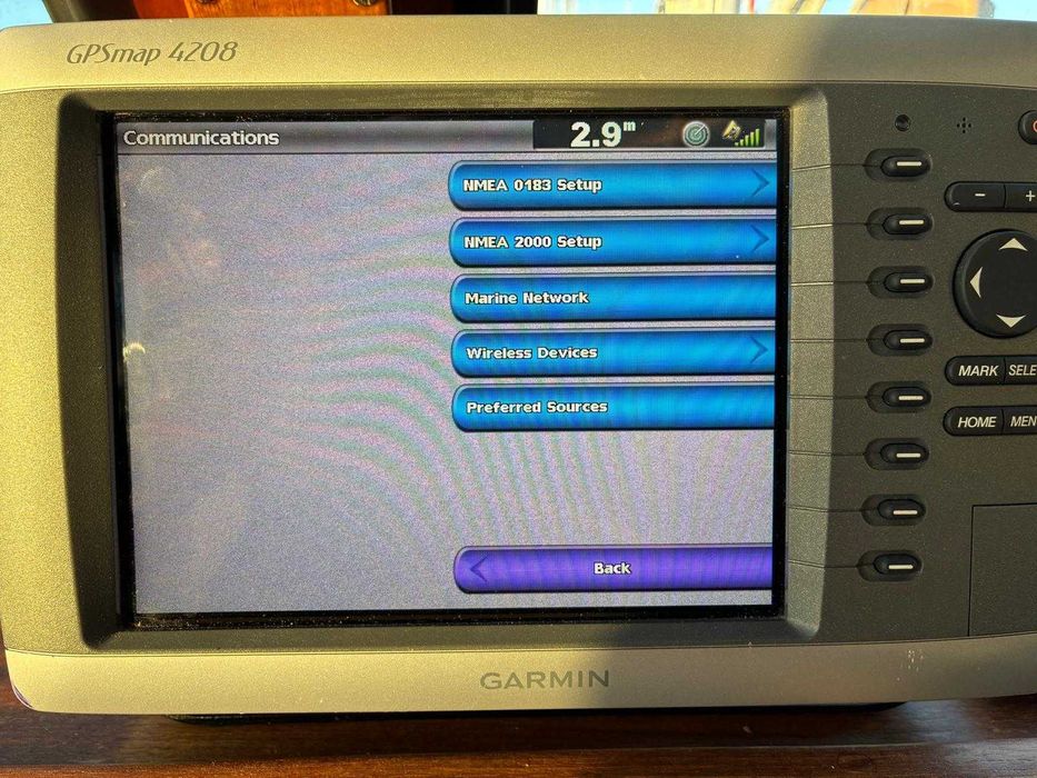 garmin  ploter  4208  nawigacja