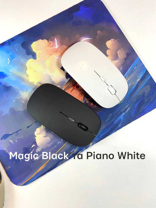 Бездротові мишки з вбудованим акумулятором RGB підсвічування