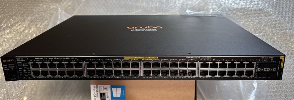 Aruba 2530-48G-PoE+ J9772A switch 48 portas
