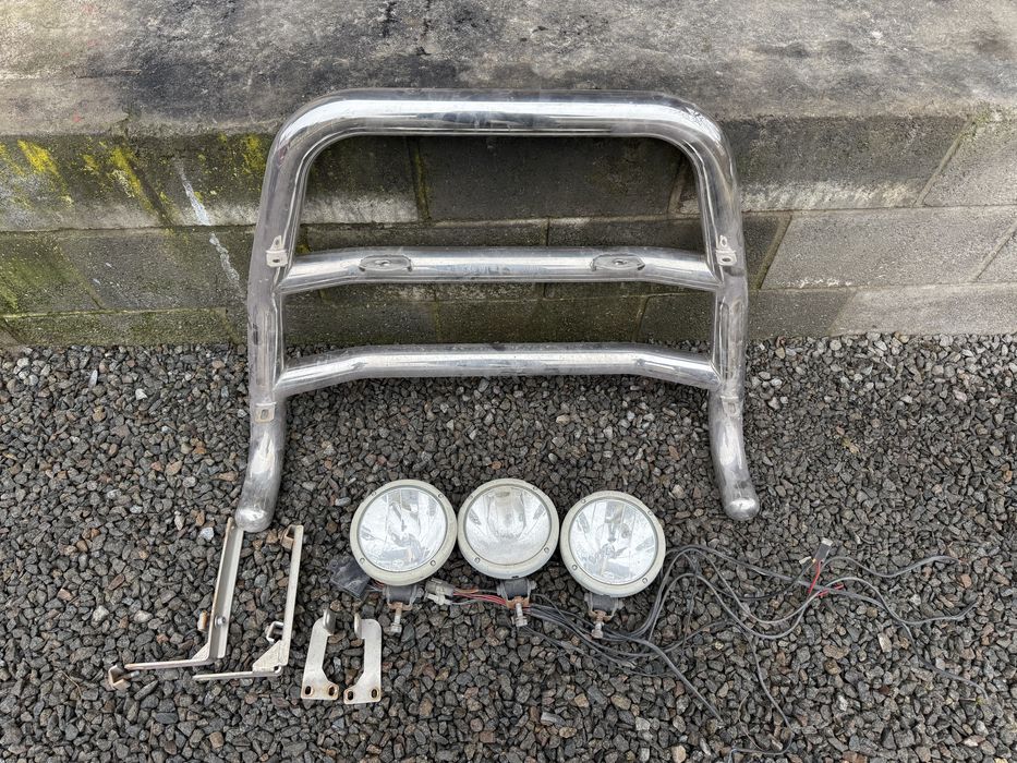 Кенгурятник, дуги на бампер, додаткове освітлення, LED балка