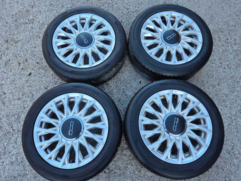 Fiat 500 Oryginalne Alufelgi Koła Lato 6,5mm 15 Cali 4x98